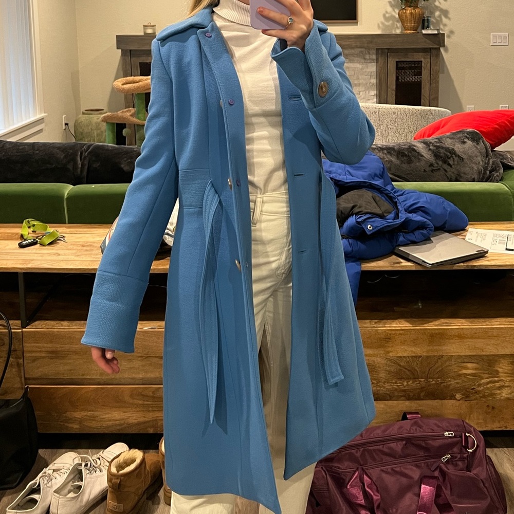 J. Crew Blue Coat